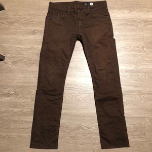 Volcom Vorta Slim Straight Denim Jeans Mens 30x32